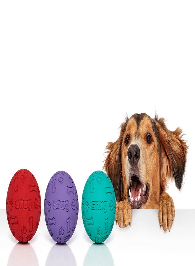 Snug Rubber Dog Balls for Small and Medium Dogs - Tennis Ball Size - Virtually Indestructible (3 Pack - Fresh) - Image 2